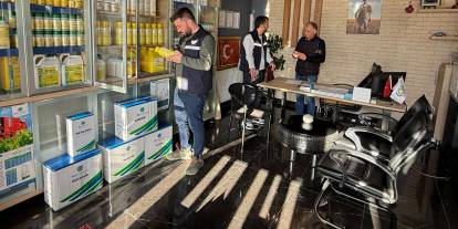 Sivas’ta zirai ilaç ve bitki koruma ürünleri denetlendi
