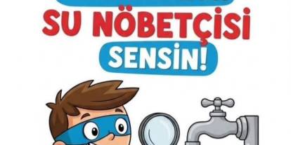 Sivas’ta su tasarrufu için öğrenciler görev başında