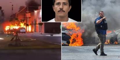 Kartel lideri vuruldu, şehirler ateşe verildi