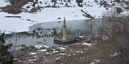 Sivas'ta Köy Yeniden Sular Altında Kaldı