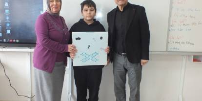 Suya Farkındalık Çizen Küçük Sanatçı Sivas’ta Ödülünü Aldı