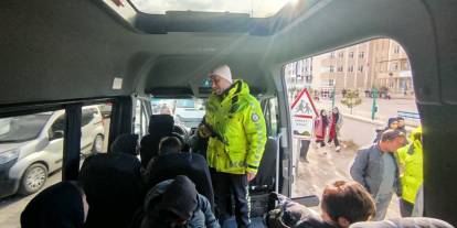 Öğrenci servislerine 'kemer' denetimi