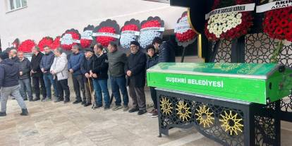 HSK Başkanvekili Aydoğdu eşini son yolculuğuna uğurladı
