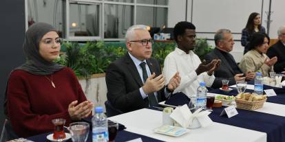 Sivas’ta Yabancı Öğrencilerle Sıcak Ramazan Sofrası