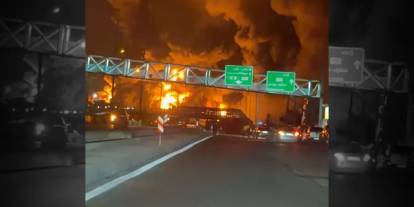 Tahran'daki petrol depolarına füzeli saldırı!