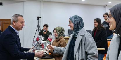 Başkan Uzun gençlerle buluştu