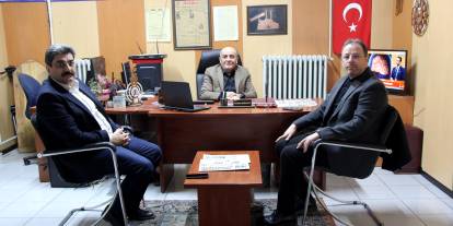 Hakan Aksu ve Hakan Tartar'dan Gazetemize Ziyaret