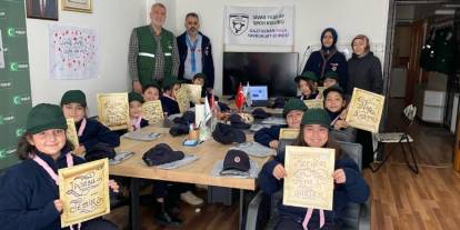 Sivas’taki izcilere Yeşilay farkındalığı