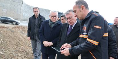 Sivas’ta trafik rahatlıyor: Köprülü kavşak yolda