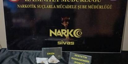 Sivas’ta uyuşturucudan 3 tutuklama