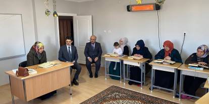 Eskimez Öğrencilerle Mukabele Dinledi