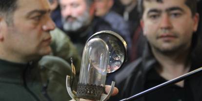 Sivas’ta Peygamber Efendimizin Sakal-ı Şerif’ine yoğun ilgi