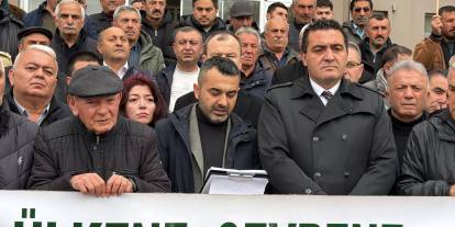 Sivas'ta maden projesine tepki