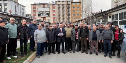 Sivas’ta Basın Sitesi esnafından yıkım tepkisi