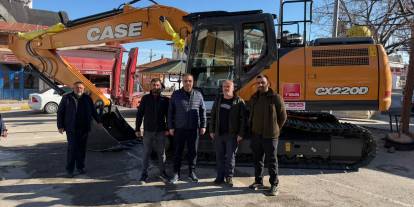 Akıncılar Belediyesi’ne Yeni İş Makinesi