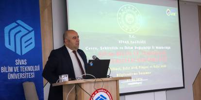 SBTÜ’de Personellere Sıfır Atık ve Geri Dönüşüm Anlatıldı