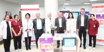 Sivas’ta hayat kurtaran stand