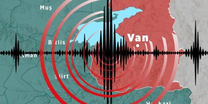 Van'da 5,2 büyüklüğünde deprem