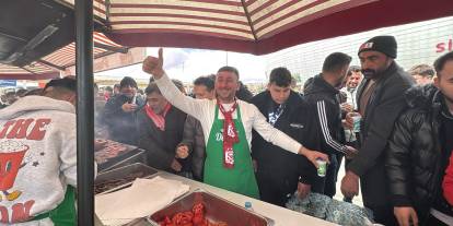 Sivasspor Maçı Öncesi Taraftara Sivas Köftesi İkramı
