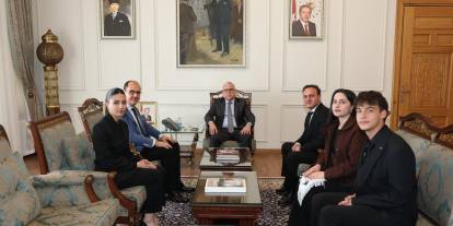 Sivas’ta hakemlerden valiye ziyaret