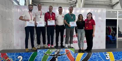 Zirvedeyiz! Sivas’a 2 altın 1 gümüş 1 bronz madalya