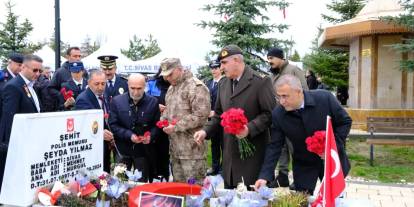 Sivas’ta Polis Haftasında şehitler unutulmadı