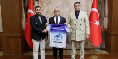 Sultanşehir Spor’dan Sivas Valisi Şimşek’e ziyaret