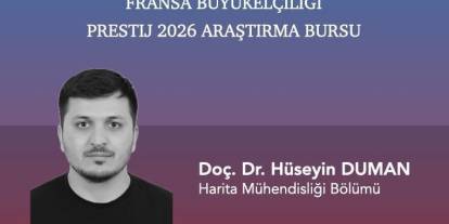SCÜ akademisyenine Fransa’dan büyük araştırma desteği