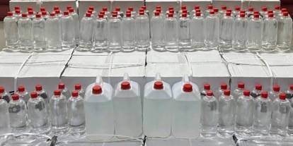 232 bin 442 litre sahte içki ele geçirildi