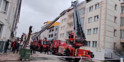 Sivas’ta Terasta Soba Patlaması Paniğe Neden Oldu