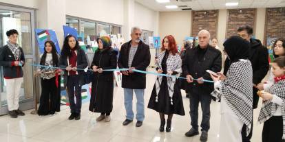 Sivas’ta Filistin için anlamlı sergi