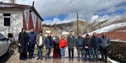 Kaymakam Eskimez köy ziyaretlerini sürdürdü
