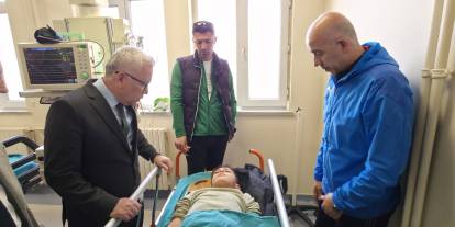 Vali Şimşek’ten yaralı sporculara geçmiş olsun ziyareti