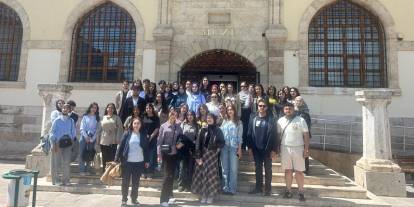 Genç turizmciler Sivas’ın tarihi mirasını yerinde tanıdı