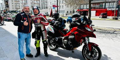 Binlerce kilometrelik umre yolculuğuna Sivas’ta mola