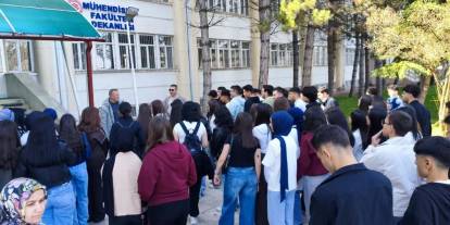 Sivas’ta lise öğrencilerine mühendislik deneyimi