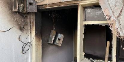 Sivas'ta evde çıkan yangın korkuttu