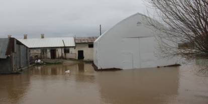 Sivas’ta taşkın felaketi