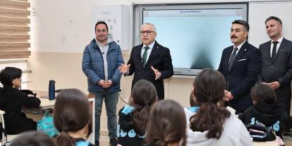 Sivas Valisi Şimşek'ten okullarda güvenlik denetimi