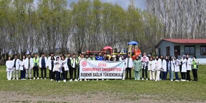 Sivas’ta sağlık haftasına anlamlı etkinlik