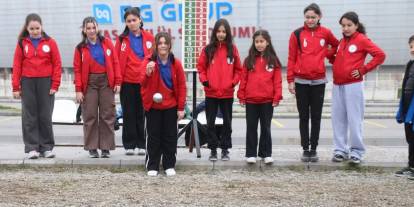 Sivas’ta minikler boccede yarıştı