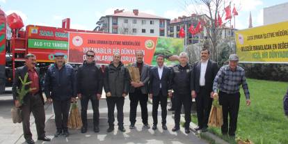 Sivas'ta fidan seferberliği