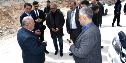 Osman Boyraz’dan Gürün’de Yol Yatırımı İncelemesi