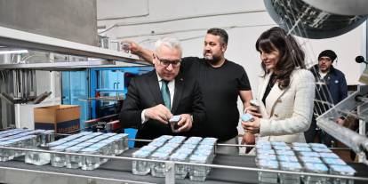 Vali Şimşek su tesisinde incelemelerde bulundu