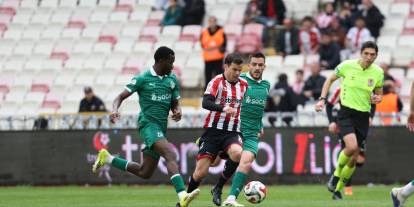 Sivasspor, Iğdır FK maçında ilk yarıda tek gol var