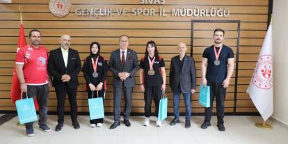 Yalova’dan Sivas’a madalya yağmuru