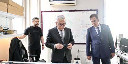 Sivas Teknokent’e Vali Şimşek’ten yakın takip