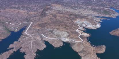 Kızılırmak üzerindeki barajda yüz güldüren doluluk