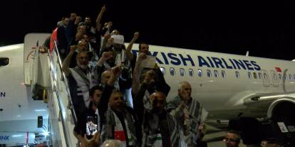 Sumud Filosu aktivistleri İstanbul'a geldi