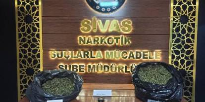 Sivas'ta kilolarca uyuşturucu yakalandı